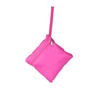 YUYTE Enfants Mesh Beach Toy Bag Sac à Dos à Cordon Pliable Léger avec Bretelles Réglables pour Piscine et Jeu en Plein Air (Rose)