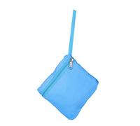 YUYTE Enfants Mesh Beach Toy Bag Sac à Dos à Cordon Pliable Léger avec Bretelles Réglables pour Piscine et Jeu en Plein Air (Blue)