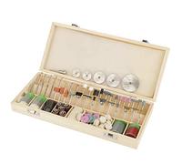 YUYTE Ensemble D'accessoires pour Outils Rotatifs 242 Pièces, Tige de 1/8 Pouces Compatible avec la Plupart des Outils Rotatifs, pour Bricolage, Coupe, Sculpture, Ponçage, Polissage,