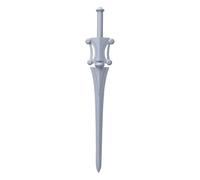 YUYTE Épée de Cosplay Imprimée en 3D, Accessoire de Costume pour Jeu de Rôle, Accessoire de Déguisement, Arme de Personnage, PLA Rétractable à Collectionner avec Design Réglable pour
