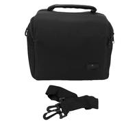 YUYTE Étui pour Appareil Photo Numérique, Structure Rabattable Résistante à l'eau et aux Rayures avec Bandoulière Amovible et Boucles Réglables, pour Objectifs D'appareil Photo et (Grande Taille)