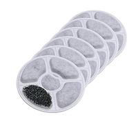 YUYTE Filtre Fontaine Eau Chat Distributeur d'eau pour Animaux de Compagnie, Convient aux Chats et aux Petits Chiens avec 2 filtres à Charbon, 2 litres