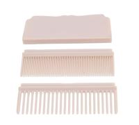 YUYTE Fixation de Peigne en Fer Plat, Matériau PPS Résistant à la Chaleur jusqu'à 160 ℃, Dents Densément Emballées pour un Glissement en Douceur, avec une Conception de Dents Larges