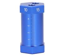 YUYTE Gabarit de Lunettes, Outil D'étalonnage de Lignes Parallèles à 6 Côtés avec Anneau en Caoutchouc Coulissant, pour les Réglages de la Monture de Lunettes et le Marquage des