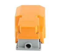 YUYTE Interrupteur à Pédale 250V 10A, en Alliage d'aluminium, Pédale d', Interrupteur Marche/arrêt avec Protection