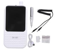 YUYTE Kit de Perceuse à Ongles électrique, Broyeur à Ongles Portable avec 6 Têtes de Meulage et Conception Silencieuse pour Salon de Manucure à Domicile, Manucure Pédicure