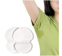 YUYTE Lot de 100 Coussinets Anti-Transpiration Sous les Bras pour Femmes et Hommes, Coussin Anti-Transpiration pour Aisselles pour Transpiration Excessive, Fort Absorbant, emballé