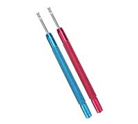 YUYTE Lot de 2 Extracteurs D'Aiguilles de Montre, Extracteur de Type Levier pour Enlever Les Aiguilles de Montre, Remplacer L'aiguille de Montre, Enlever L'accessoire de Réparation de