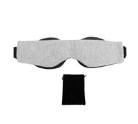 YUYTE Masque de Sommeil 3D Réglable, Masque pour les Yeux profilé Respirant avec Coques Moulées pour les Voyages et la Maison