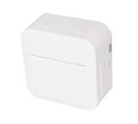 YUYTE Mini Imprimante D'autocollants, Machine d'impression Thermique Portable sans Encre avec 1 Rouleau de Papier d'impression, Fabricant D'autocollants de Poche pour Notes, Journaux,