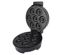 YUYTE Mini Machine à Fabriquer des Donuts, 7 Fentes, électrique, pour la Cuisson à la Maison, Antiadhésive, pour le Petit-déjeuner, les Collations et les (Prise UE 220 V)