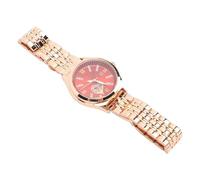 YUYTE Montre à Cadran Lumineux étanche pour Femmes, Montre-Bracelet en Acier avec Calendrier, Bracelet en Acier à Quartz, Montre-Bracelet Creuse en Forme de Cœur pour Dames et Filles