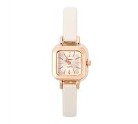 YUYTE Montre Cadran carré Nouvelle Montre à Quartz pour Femme, Montres Femmes Imperméable Mode Élégant Montres Filles Entreprise en Cuir Ceinture pour Mère Fête des Mères(#02)