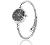 YUYTE Montre féminine, Montre à Quartz pour Femme, Bracelet Ouvert avec Un Bracelet en Alliage Rond analogique Femelle (#03)