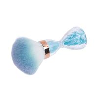 YUYTE Nail Art Dust Brush Nail Dust Cleaner Brush Brush Manucure Brost avec Poils en Nylon et Poignée Ergonomique pour le Maquillage de Poudre à Poussière de L'ongle Application (BLUE)