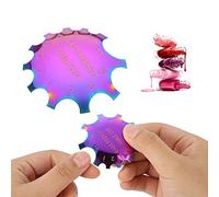 YUYTE Nail Art Stencil, Pochoir pour Ongles, Manucure, Facile à Faire, Outil de Coupe pour French Manucure