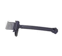 YUYTE Nettoyeur de Brosse Peigne 2 en 1, Outil D'épilation Double Face avec Griffes élastiques et Brosse Rigide, pour le Nettoyage des Poils D'animaux, Clavier, Meubles, Sièges de (BLUE)