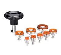 YUYTE Outil D'outil D'outil D'ouvre-Vision de la Montre Tool D'outil de Réparation de Montre avec 8 Ouvreurs à Colle Douce pour Autres Montres de Marque