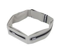 YUYTE Pack de Courroie de Course Mince, Pack de Taille de Fitness Portable pour l'exercice, la Randonnée, Le Vélo et L'entraînement avec des Bandes Réfléchissantes (Grey)