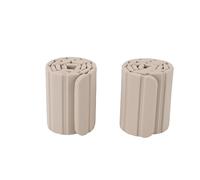 YUYTE Poids de Poignet Magnétiques, Lot de 2 Poids de Cheville en Silicone avec Résistance aux Odeurs et Texture Respectueuse de la Peau, Conception Magnétique Antidérapante pour le (2KG)