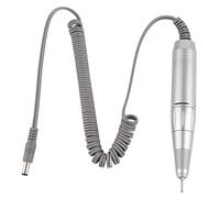 YUYTE Poignée de remplacement de la perceuse pour ongles à la main Honedrovage de forage pour clou 35000 tours/min réglable design ergonomique avec mandrin verrouillable pour le