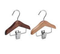 YUYTE Présentoir à Ongles en Bois Massif et Acier Inoxydable, 2 Pièces, Porte-cartes de Couleurs pour Vernis à Ongles avec , pour Salon de Manucure, Maison, Bricolage