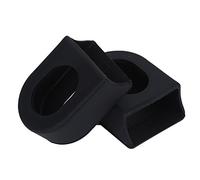 YUYTE Protégeurs du Bras de Manivelle 2pcs Gel Silice Gel Slevés de Couverture de Manivelle avec Conception Durable épaissie pour la Plupart des Carreaux de Vélo (Black)