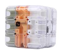 YUYTE Puzzle Labyrinthe 3D, Jouet de Casse-tête Labyrinthe à Double Chemin pour la Conscience Spatiale et la Résolution de Problèmes, avec Un Matériau Plastique de qualité, pour Le