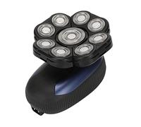 YUYTE Rasoirs Électriques pour Hommes Chauves, 9 Têtes Flottantes, Tondeuse Nez et Oreilles, Tête Flottante 3D, Rechargeable par USB, Moderne, Neutre