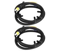 YUYTE Remplacement du Faisceau de Câbles du Capteur de Vitesse de Roue ABS, pour Modèles et Modèles, Ensemble de 2 Pièces, Installation Facile et Haute durabilité