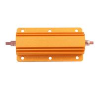 YUYTE Résistance 1ohm 200W RX24 200W 1R Résistance de Haute qualité - Coque en Aluminium doré, Dissipation Thermique Supérieure, pour Alimentation, Capteur, étage - Composant électronique