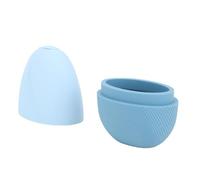 YUYTE Rouleau de Glace pour le Visage, Moule Anti-fuite pour Rouleau de Peau de Cube de Glace, Outil de Soin de la Peau Personnalisable Réutilisable en Silicone avec Liquide (BLUE)