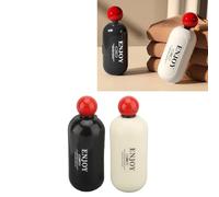YUYTE Rouleau de Peluche Good Life, Dissolvant de Peluche Lavable Portable, Rouleau et Grattoir Collant Réutilisables, Conception de 2 IN1 pour Animaux de Compagnie et Tissus (Noir et