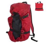 YUYTE Sac de Corde d'escalade, Rangement Pliable en Tissu Oxford pour Camping en Plein Air Randonnée, avec Bandoulière pour Garder la Corde Propre (Rouge)
