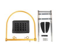 YUYTE Shampooing Bowl Waterfall Rack Head Spa Équipement D'équipement avec un Support Réglable à 180 ° 40x42cm Tube incurvé pour le Salon Masage de Circulation de L'eau de (Tube rectangle)