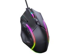 YUYTE Souris de Jeu RVB Filaire 12 800 DPI 12 Boutons Programmables Accessoires Informatiques Équipement de Jeu pour PC Souris Filaire avec éclairage RVB coloré pour Une Expérience de
