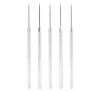 YUYTE Stylos à Points pour Nail Art, Outils Professionnels de Gaufrage des Ongles pour Débutants et Professionnels, Outils de Conception de Peinture de Manucure 5 Pièces
