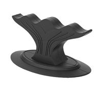 YUYTE Support de Doigt D'ongle en Silicone, Conception en Queue de Baleine avec Base à Ventouse Solide pour une Pratique de Nail Art Stable et Antidérapante, compatibilité Universelle (BLACK)