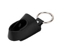 YUYTE Support D'inhalateur en Cuir PU avec Boucle à Pression et Clip de sécurité pour Le Travail à Domicile et Les Voyages (Black)