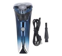 YUYTE Tondeuse à Barbe électrique pour Hommes, Tondeuse Rotative à 3 Têtes, Moteur Haute Vitesse 6200 Tr/min, Rechargeable par USB, étanche, Tondeuse de Toilettage à Faible Bruit