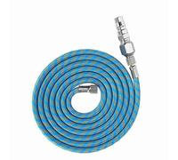 YUYTE Tuyau D'Aérographe tressé, Tuyau D'air Flexible en Nylon avec Adaptateur 1/8 Pouces 1/4 Pouces pour Pistolet Aérographe et Compresseur D'air