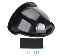 YUYTE Universel en Plein Air De Sécurité Caméra Couverture Renforcé ABS en Plastique Soleil Pluie Boucliers avec Trous Percés, la Preuve De l'eau De Protection Toit (Black)