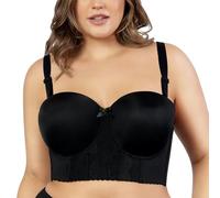 YUYUCH Soutien-Gorge Push Up à Bonnets Profonds pour Femmes, Couverture complète, à Armatures, avec Support, Cache la Graisse du Dos, lissage latéral, T-Shirt
