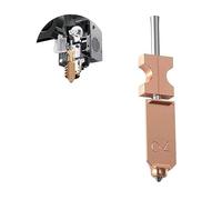 YUYUEMI Buse de 0,4 mm pour imprimante 3D Flashforge AD5X Hotend Buse 320 °C Résistance aux hautes températures en acier inoxydable AD5X pointe