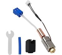 YUYUEMI Kit de mise à niveau pour artillery Sidewinder X1 X2 Genius, avec cartouche de chauffage, thermistance entièrement en métal, buse volcanique, bloc chauffant, chaussettes en silicone,