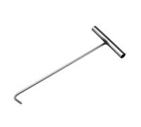 YUYUETIME Crochets de Regards d'égout en Acier Inoxydable Argent, Capacité 150 Kg, Outil Portable et Polyvalent pour Accéder aux Drains de Propriété et Porte Roulante de Chargement