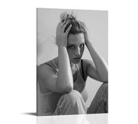 YUYUMEGDE Adele Exarchopoulos Poster décoratif sur toile - Impression d'art moderne pour chambre à coucher - 20 x 30 cm