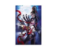 YUYUMEGDE Bayonetta II Poster décoratif sur toile pour chambre à coucher 20 x 30 cm