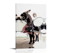 YUYUMEGDE Charlie Watts Poster décoratif sur toile pour chambre à coucher 40 x 60 cm