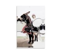 YUYUMEGDE Charlie Watts Poster décoratif sur toile pour chambre à coucher 60 x 90 cm